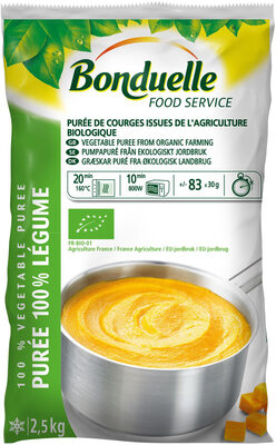 Purée courges 100% légume BIO FR
