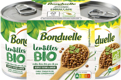 Lentilles BIO Très peu de jus 1/4x2
