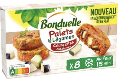 Palet de légumes Courgettes Aubergines
