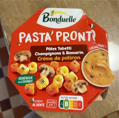 Tubetti Champignon Crème de potiron
