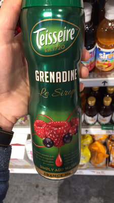 Grenadine Le sirop