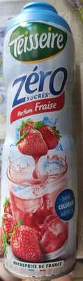 Sirop Parfum fraise