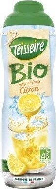 Sirop de citron bio
