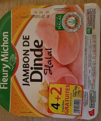 Jambon de dinde halal