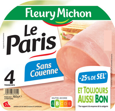 Le Paris sans couenne - 25% de Sel*- 4tr