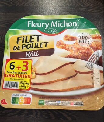 Filet de poulet rôti