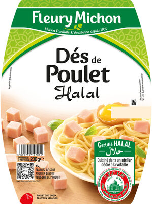 Dés de Poulet - Halal
