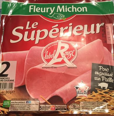 Jambon le Supérieur sans Couenne