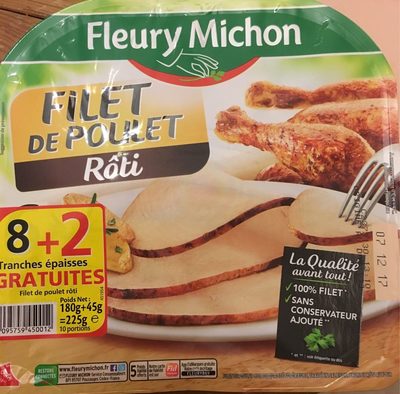 Filet de poulet rôti