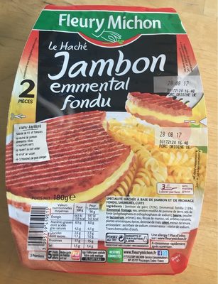 Le Haché jambon emmental fondu