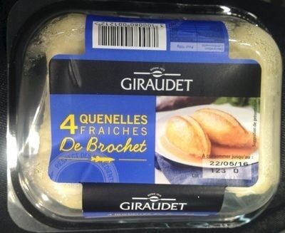4 Quenelles de Brochet Fraîches