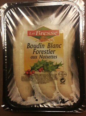 Boudin blanc forestier aux noisettes