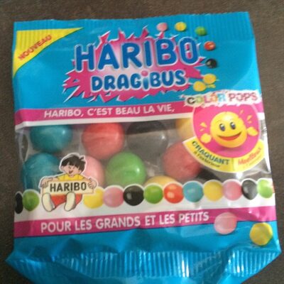 Bonbons Dragibus Color Pops le sachet de 200 g