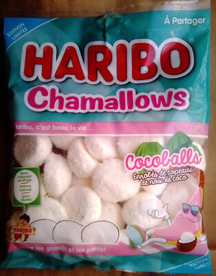 Chamallows - Cocoballs - Enrobés de copeaux de noix de coco