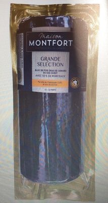 Bloc de foie gras avec 50% morceaux, Grande Sélection Champagne
