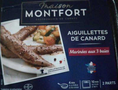 Aiguillettes de canard Marinées aux 3 baies