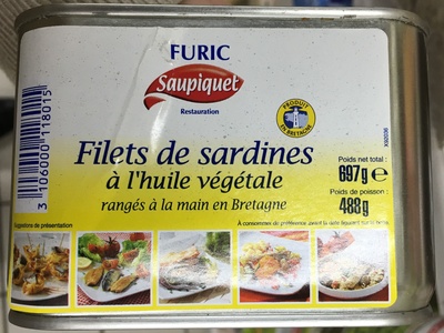 Filets de Sardines à l'Huile Végétale