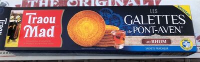 Les galettes de pont aven aux rhum