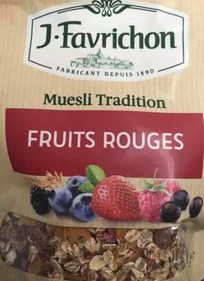 Mueseli tradition fruit rouge