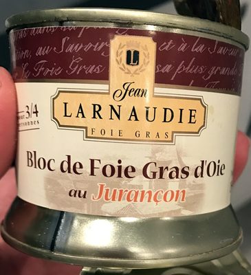 Bloc de foie gras d'oie au Jurançon