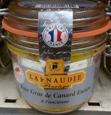 Foie gras de canard entier à l'ancienne