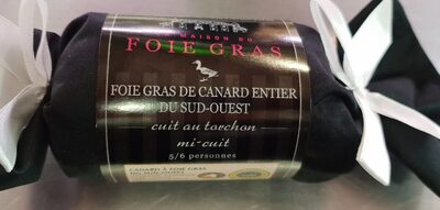 Foie gras de canard entier du Sud-Ouest mi-cuit