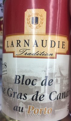 Bloc de foie gras de canard au Porto