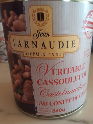 Larnaudie véritable cassoulet castelnaudary canard
