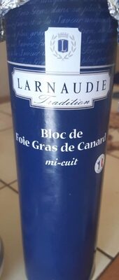 Bloc de foie gras de canard mi-cuit