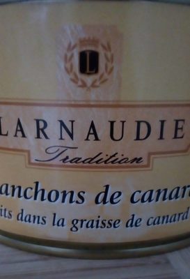 Manchons de canard cuits dans la graisse de canard