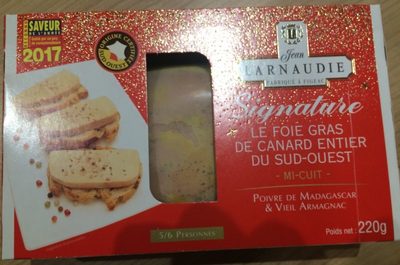 Le foie-gras canard entier du Sud Ouest