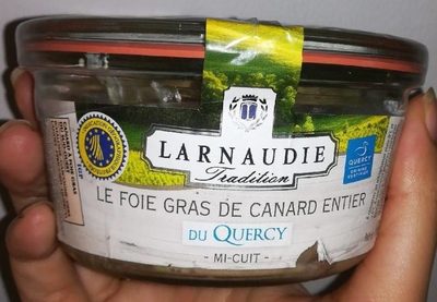 Le foie gras de canard entier du Quercy