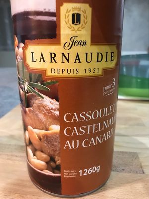 Cassoulet De Castelnaudary au canard