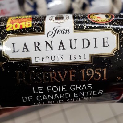 Foie gras réservé 1951