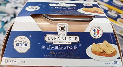 Bloc de foie gras de canard avec morceaux