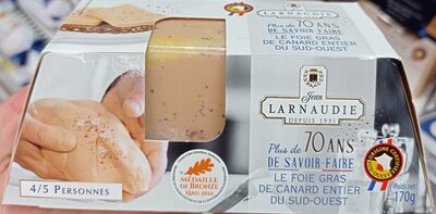 Foie gras de canard entier du Sud-Ouest