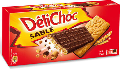 Delichoc sable chocolat noir