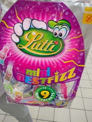 Lutti mini best fizz 225g