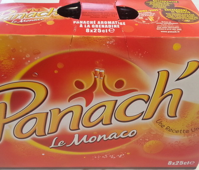 Le Monaco - Panaché aromatisé à la grenadine