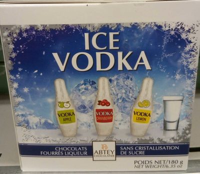 Ice Vodka Chocolats fourrés liqueur