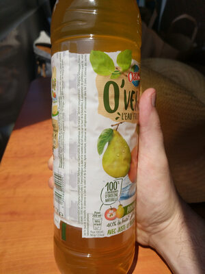O'Verger l'eau fruitée - Pomme, poire