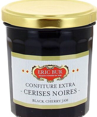 Confiture extra de cerises noires