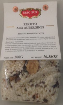 Risotto aux aubergines