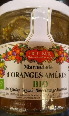 Marmelade d'oranges amères