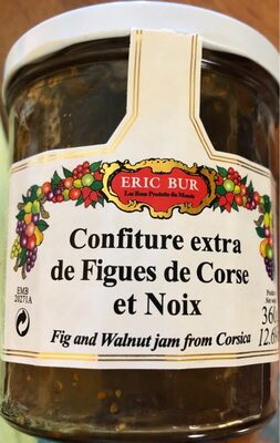 Confiture extra de figues de corse et noix