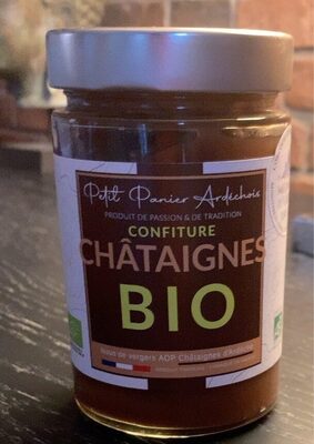 Confiture chataignes bio