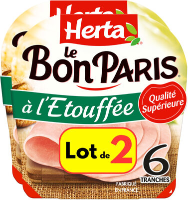 HERTA LE BON PARIS à l'étouffée 6T LOT 2