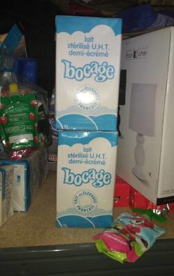 Lait stérilisé UHT demi-écrémé