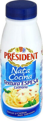 Nata líquida espesa para cocinar