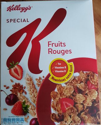 Céréales Special K Kellogg's Fruits Rouges